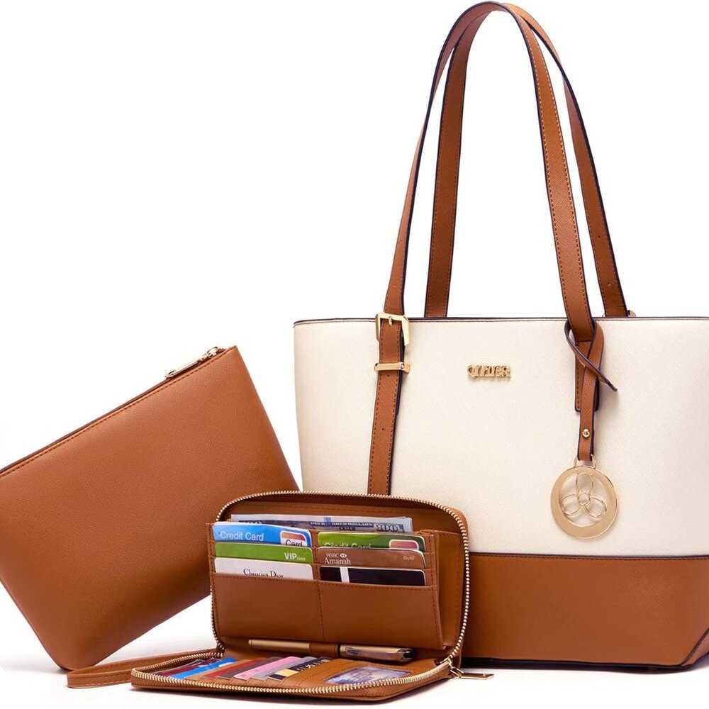 Purses And Wallets Set For Women Work Tote Satchel Handbags Shoulder Bag Top Han